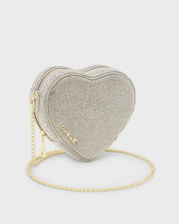 WEAT - HEART BAG CRYSTAL GLITZERSTEINE